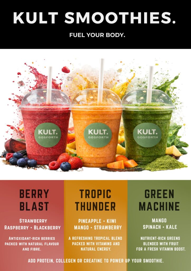 Kult Smoothies poster