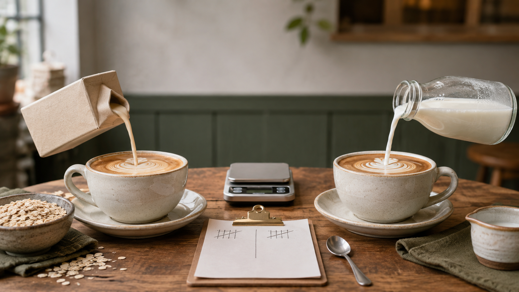 The Great Oat vs. Whole Milk Debate: A Totally Unscientific Investigation